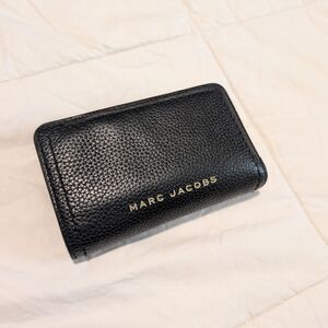 Marc Jacobs Black Leather Wallet
